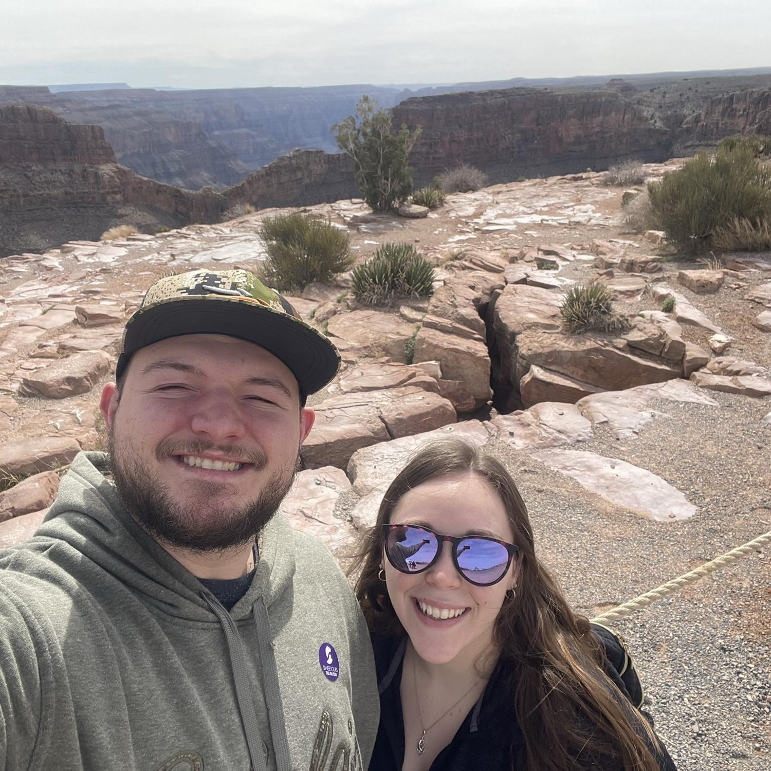 3/14/2022 - 1st anniversary in the Grand Canyon and Las Vegas