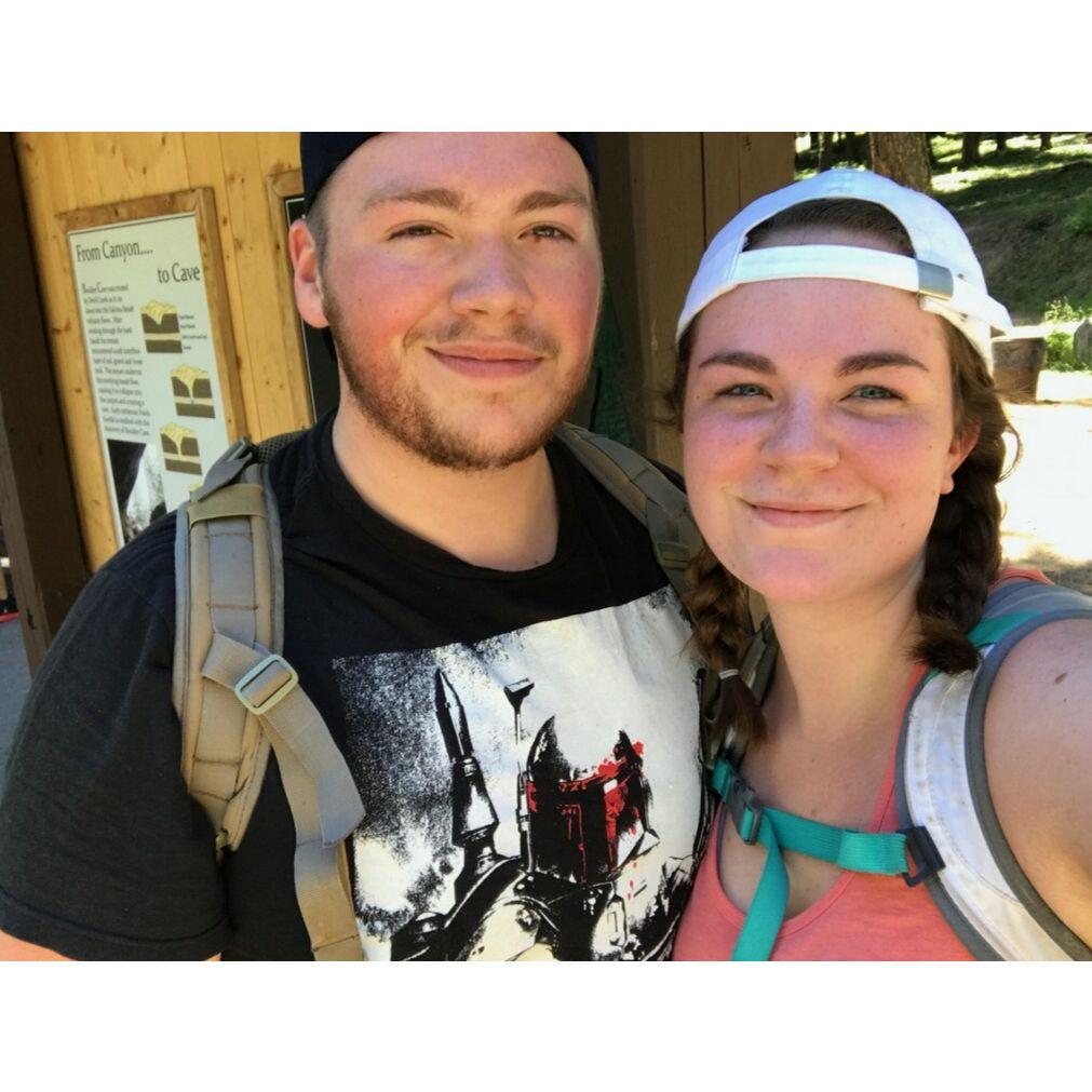 Our first hike together as a couple.