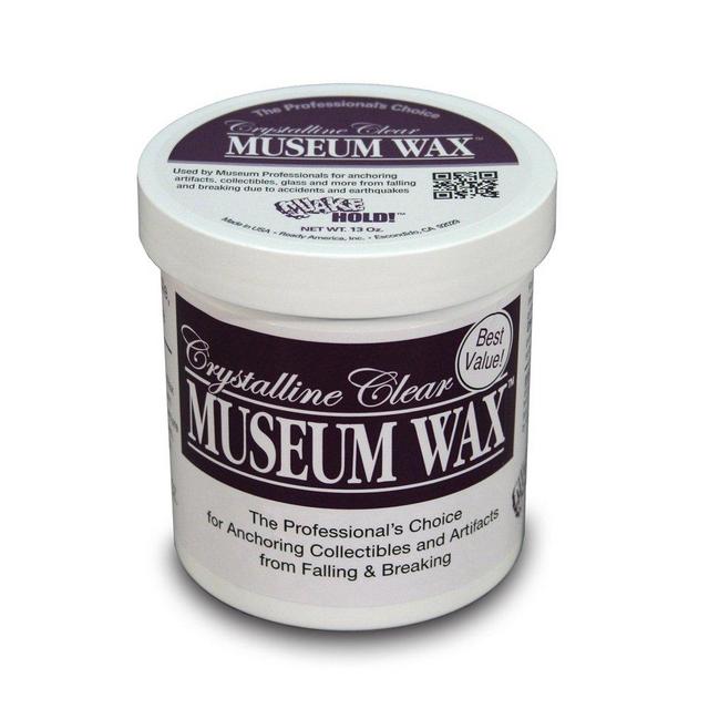 Quakehold! 44111 13-Ounce Museum Wax,Clear