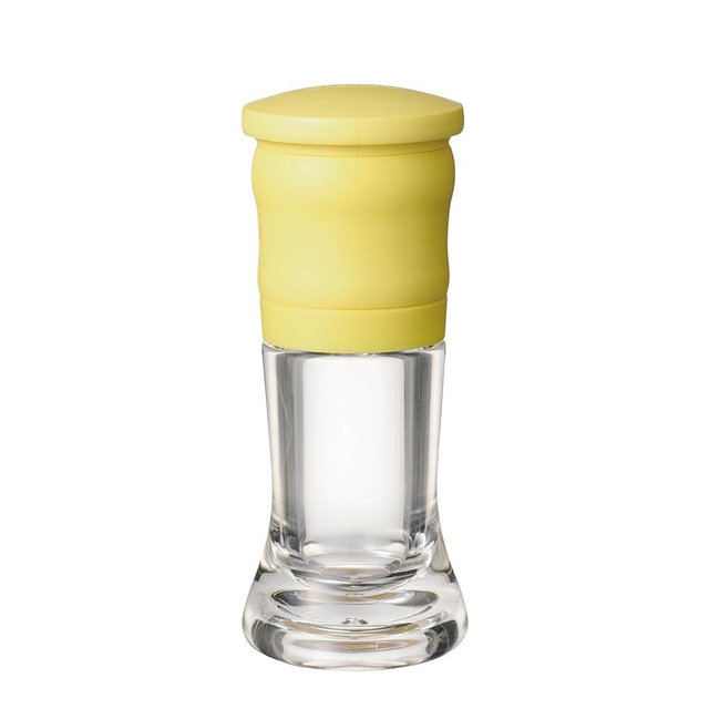 Kyocera CM-10N-YL Ceramic Mill, 1.4 fl oz (40 ml), Adjustable Coarseness, Disassembly Cleaning, Yellow