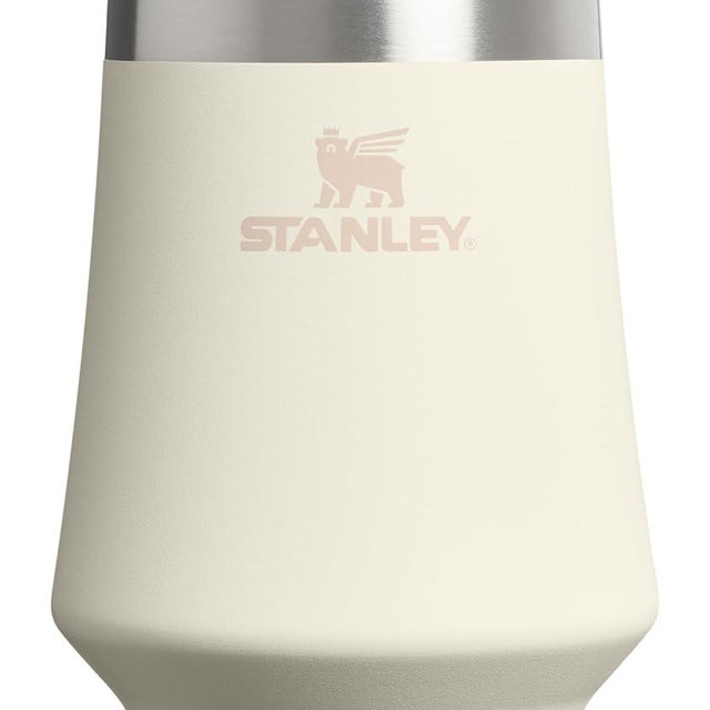 STANLEY Reserve Wine Tumbler | 11 oz Stainless Steel Travel Mug For Wine, Cocktails, Soda | Keeps Drinks Cold for Hours | BPA-Free | Cream