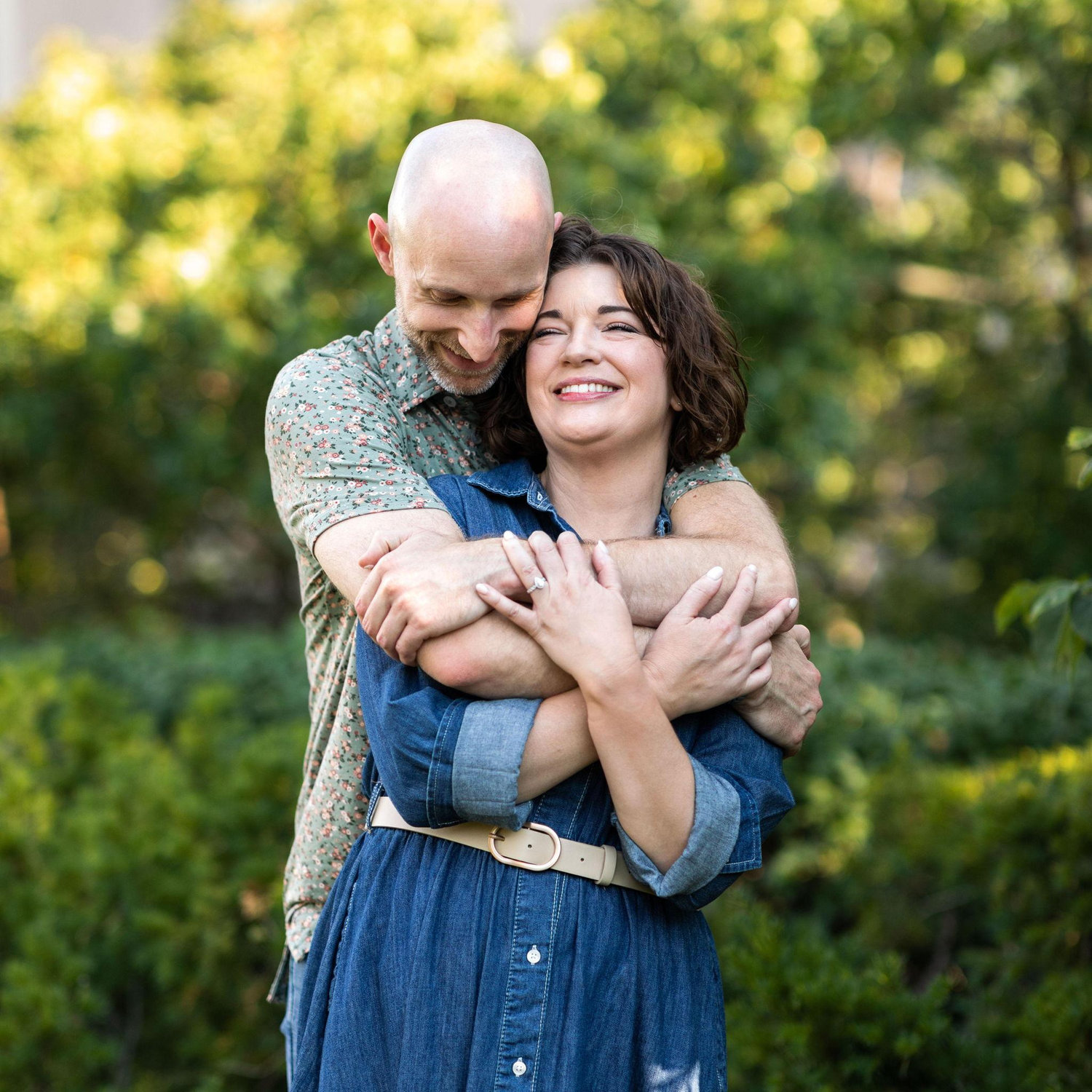 Family photos turned engagement photos September 2025.