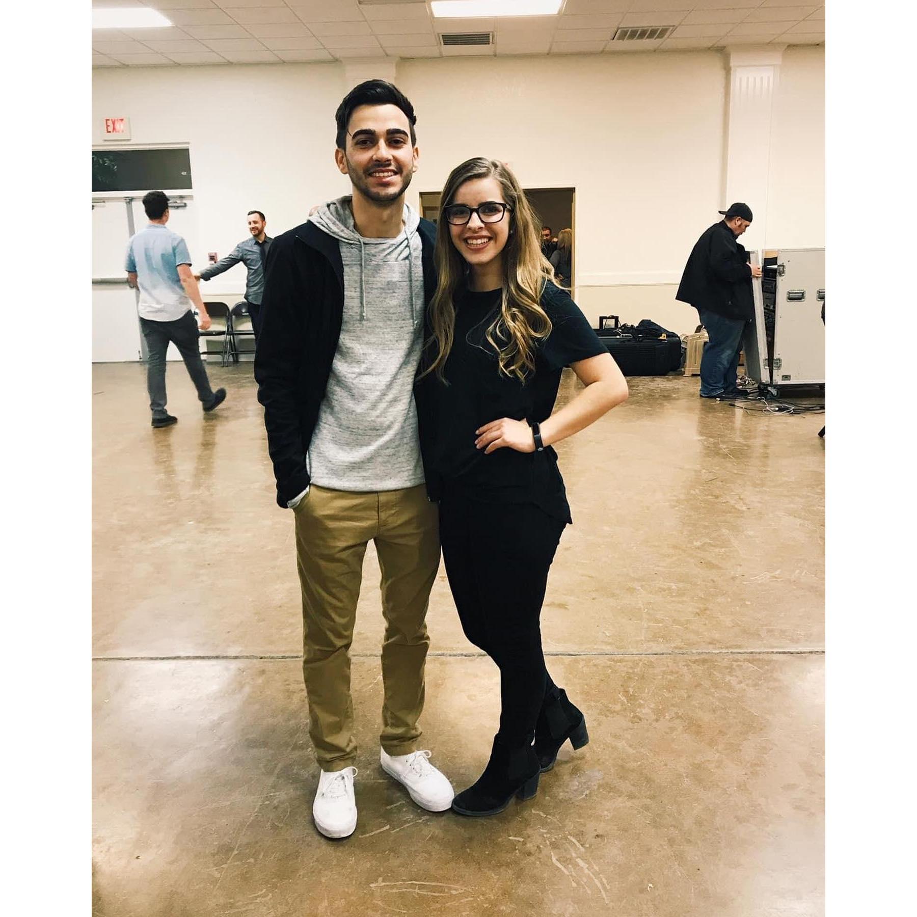 When it all started... our very first photo together in 2017