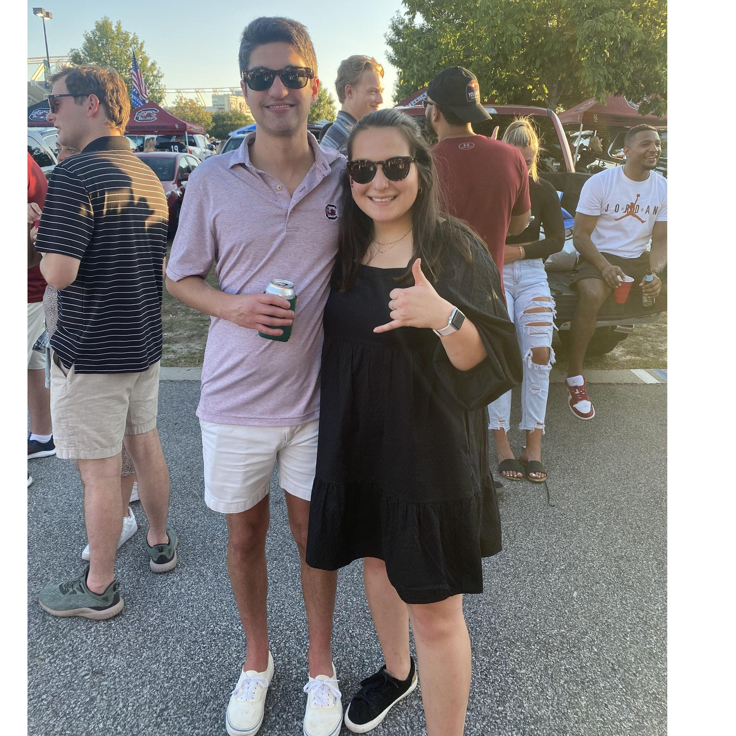 One of the many fall days spent cheering on the South Carolina Gamecocks! Columbia, SC