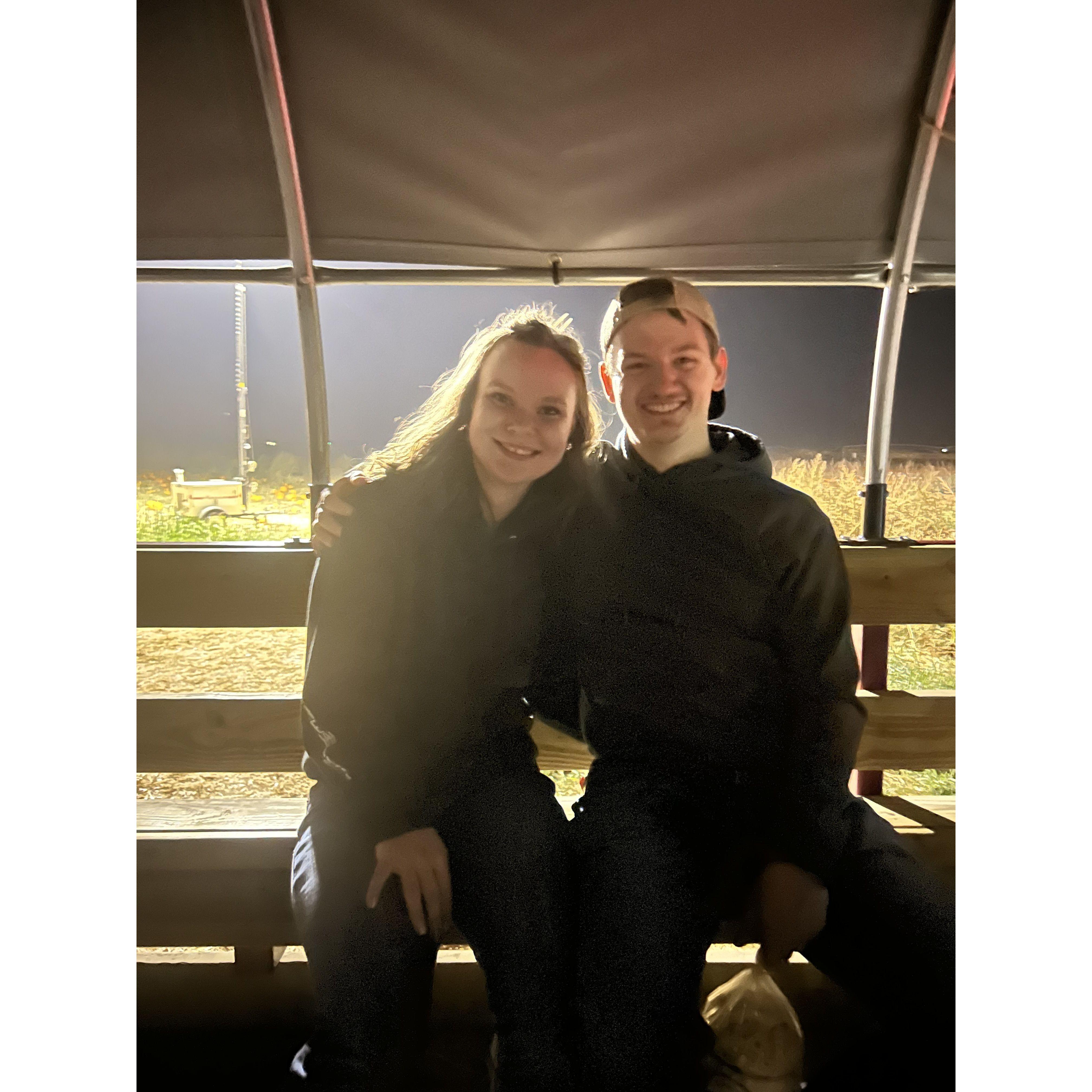 When I visited Boise and Chris took me to a farm