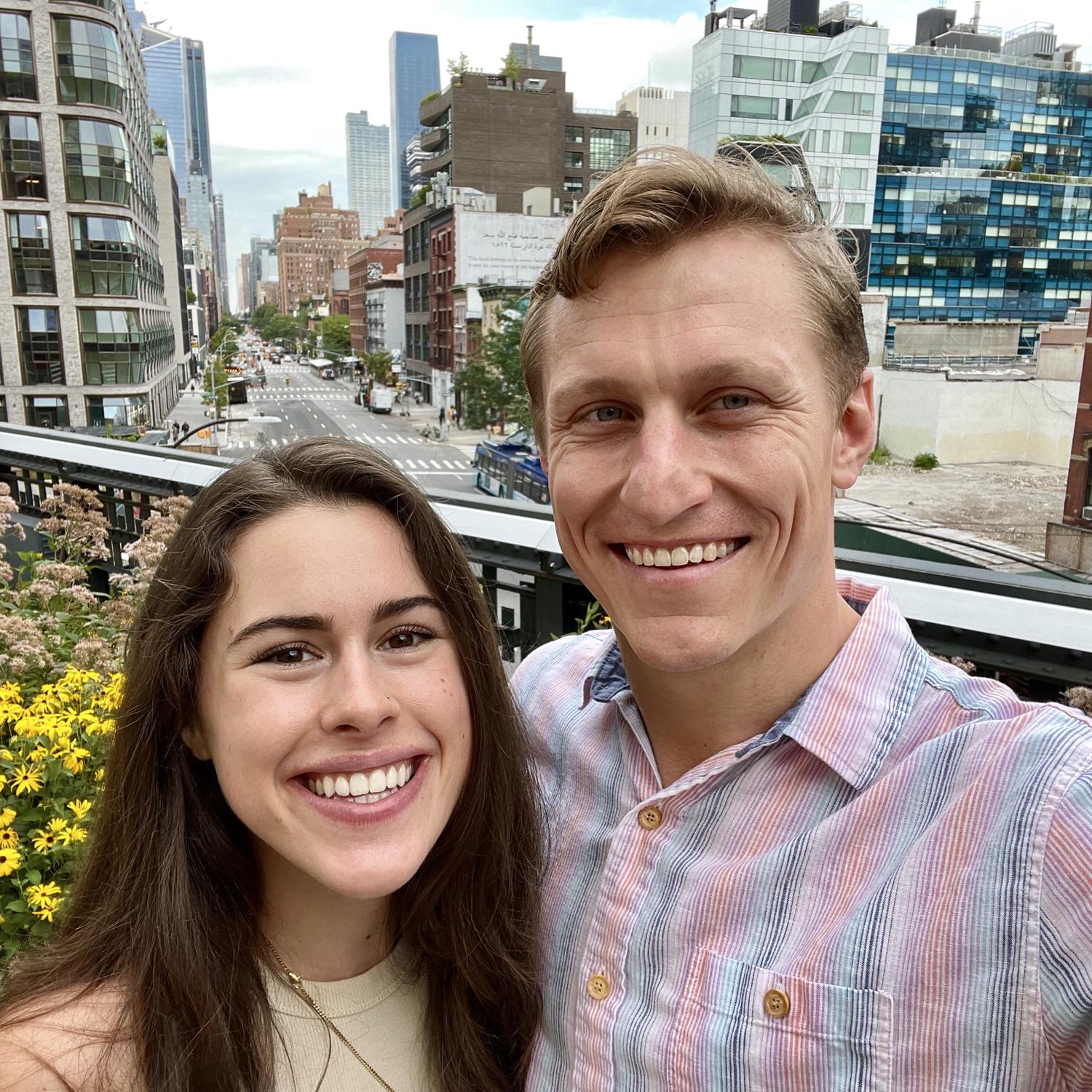 Visiting Carter in NYC when we were long distance, ‘splorin the High Line!