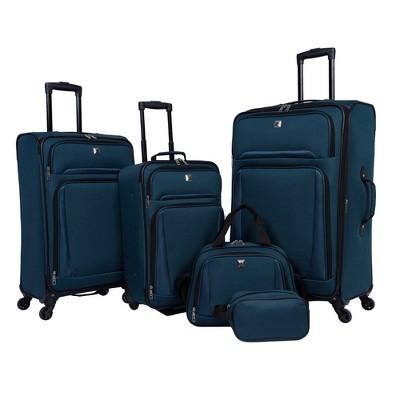 Skyline 5pc Spinner Luggage Set - Teal