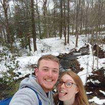 Sunfish Pond hike, saw a porcupine!