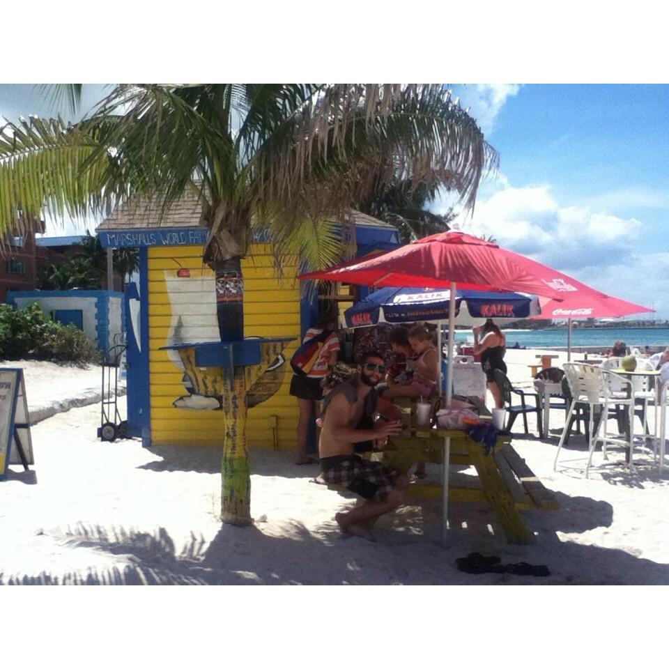 September 2013
Pina Coladas on the beach
Bahamas