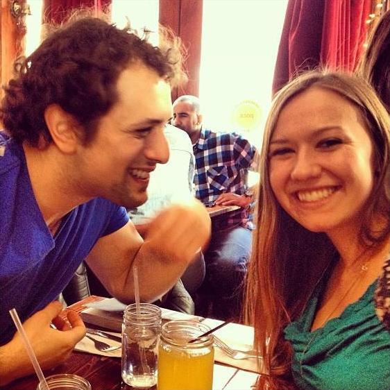 Abe is the best at planning surprises. This was a surprise birthday brunch for Lindsey in the East Village.