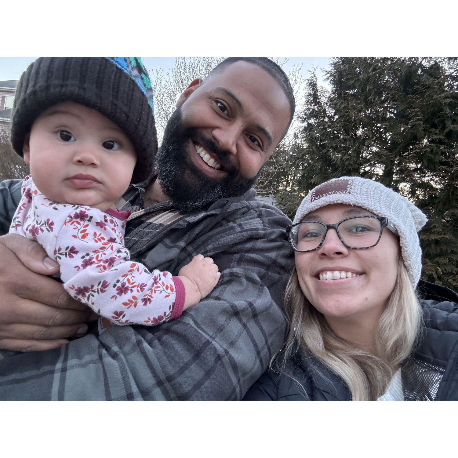 First family flight to NY