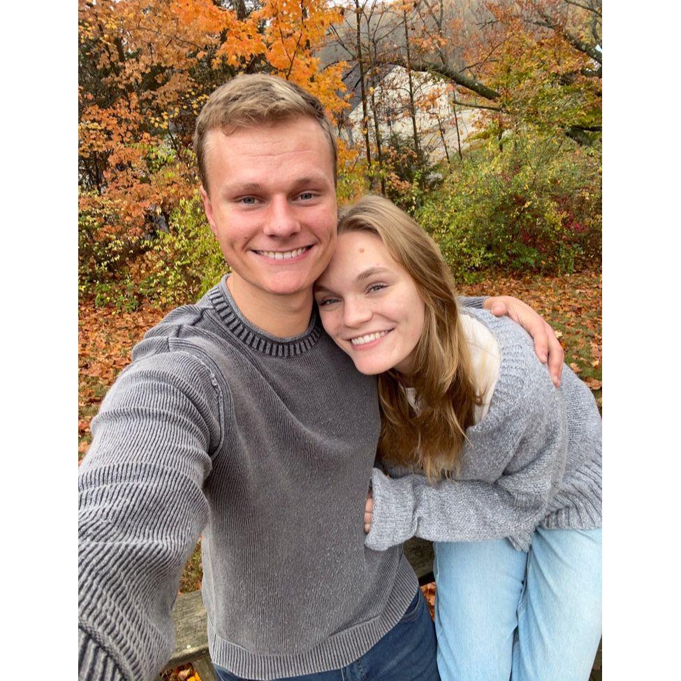Fall beauty at the lake house!