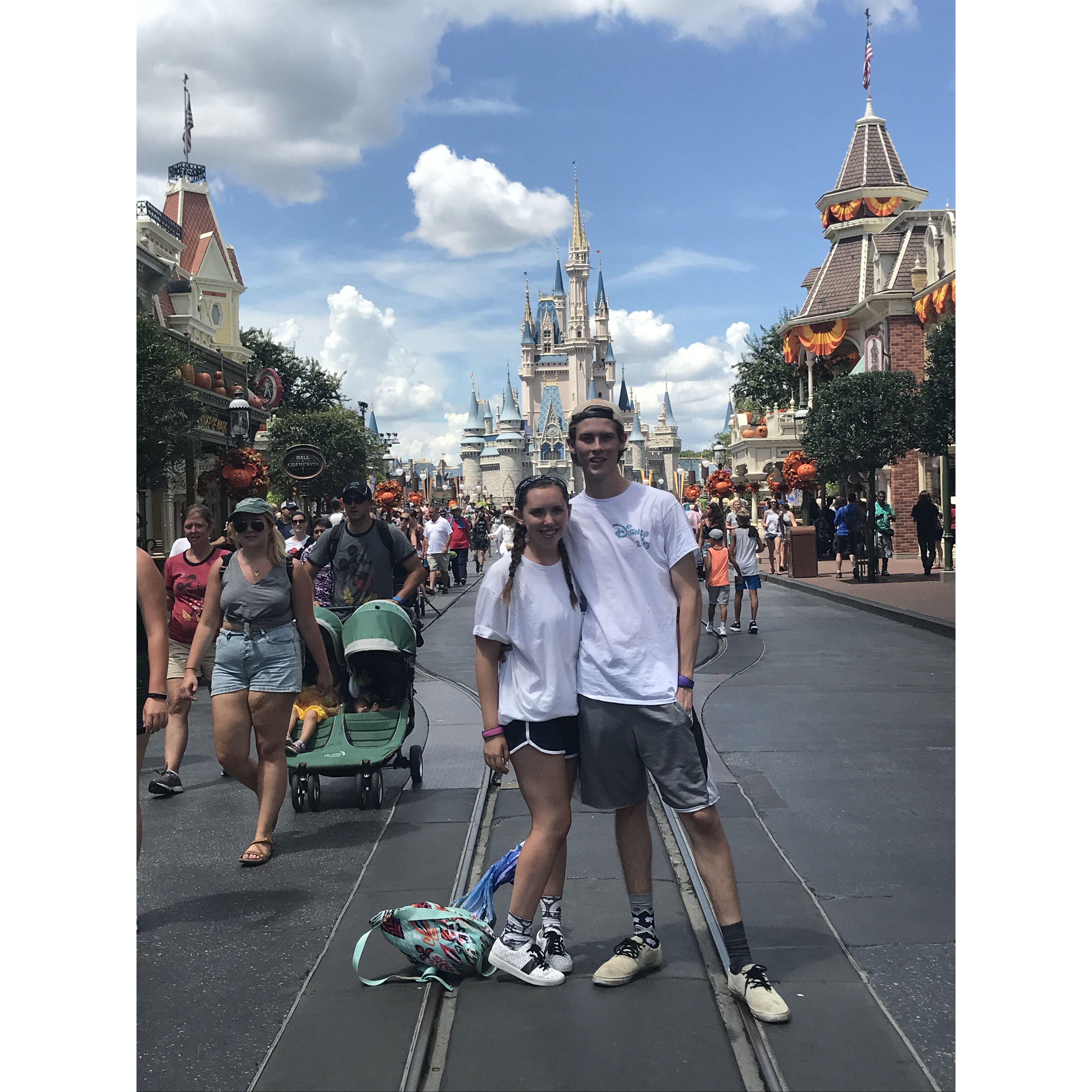 Our first trip together - Disney World - August 2018