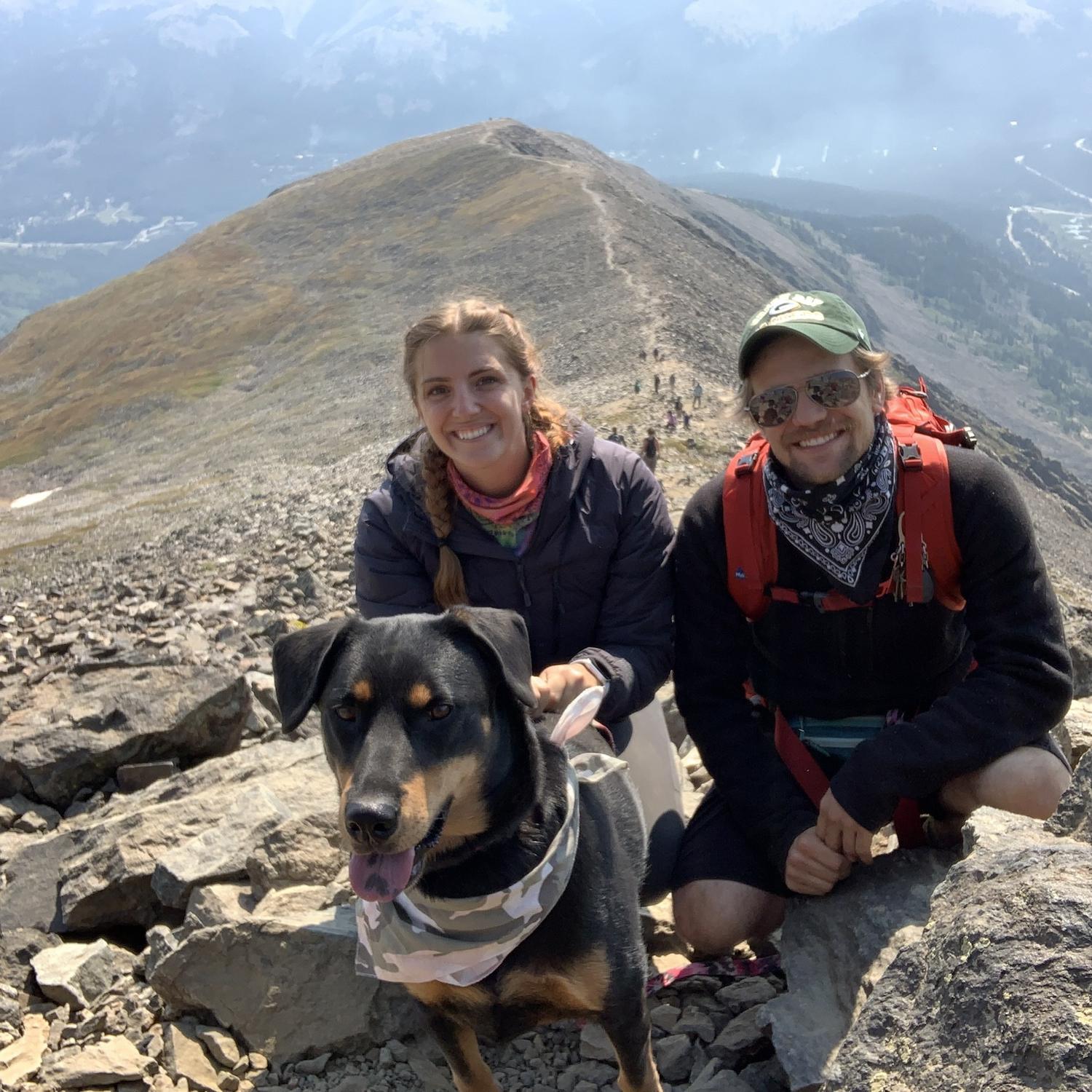 Quandary Peak with the Pup!