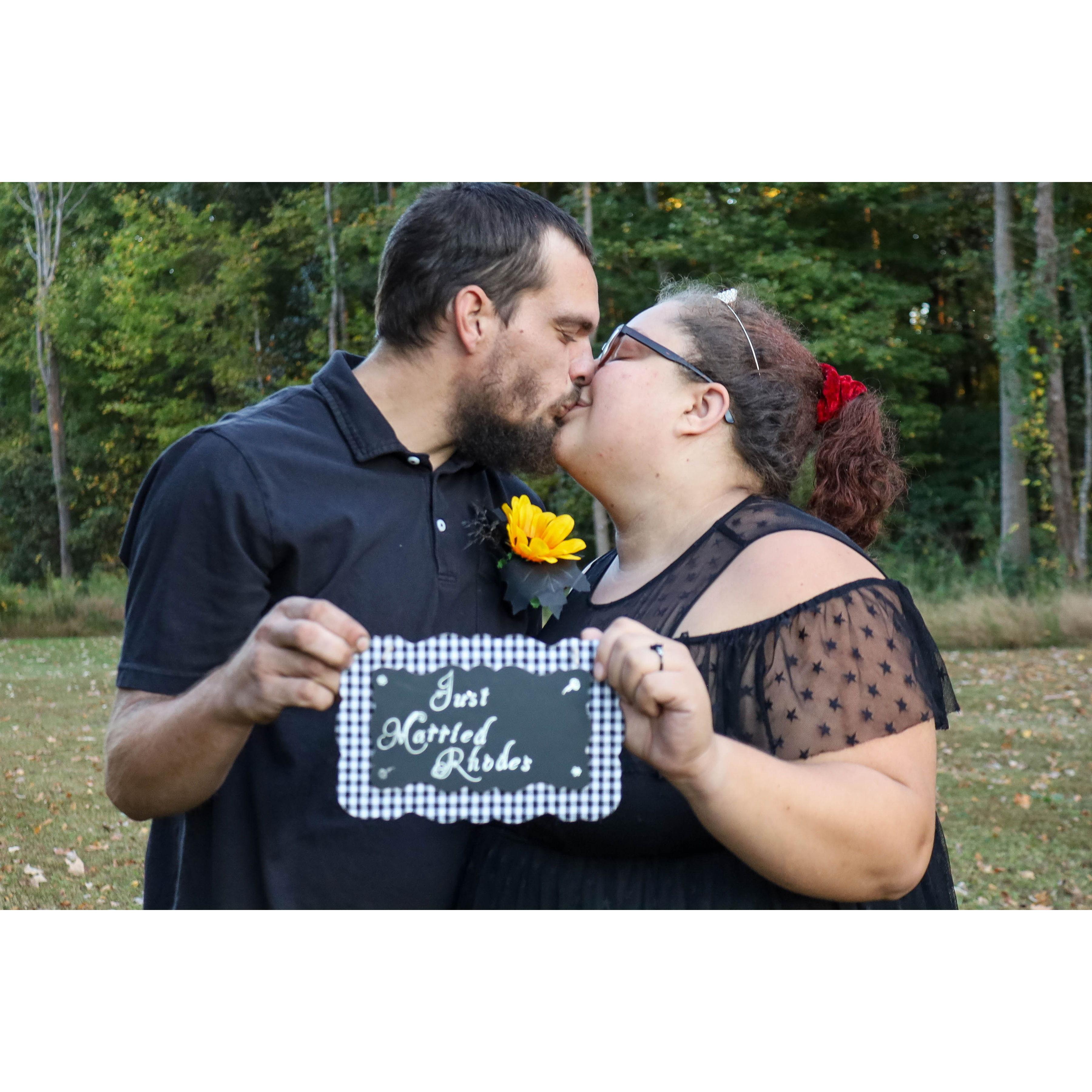 The day we legally got married