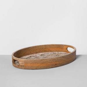 Carved Wood Tray - Opalhouse™