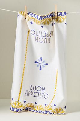 Bistro Tile Dish Towel: Italy Edition
