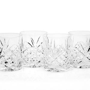 Godinger Dublin Double Old Fashioned Glasses, Set of 4