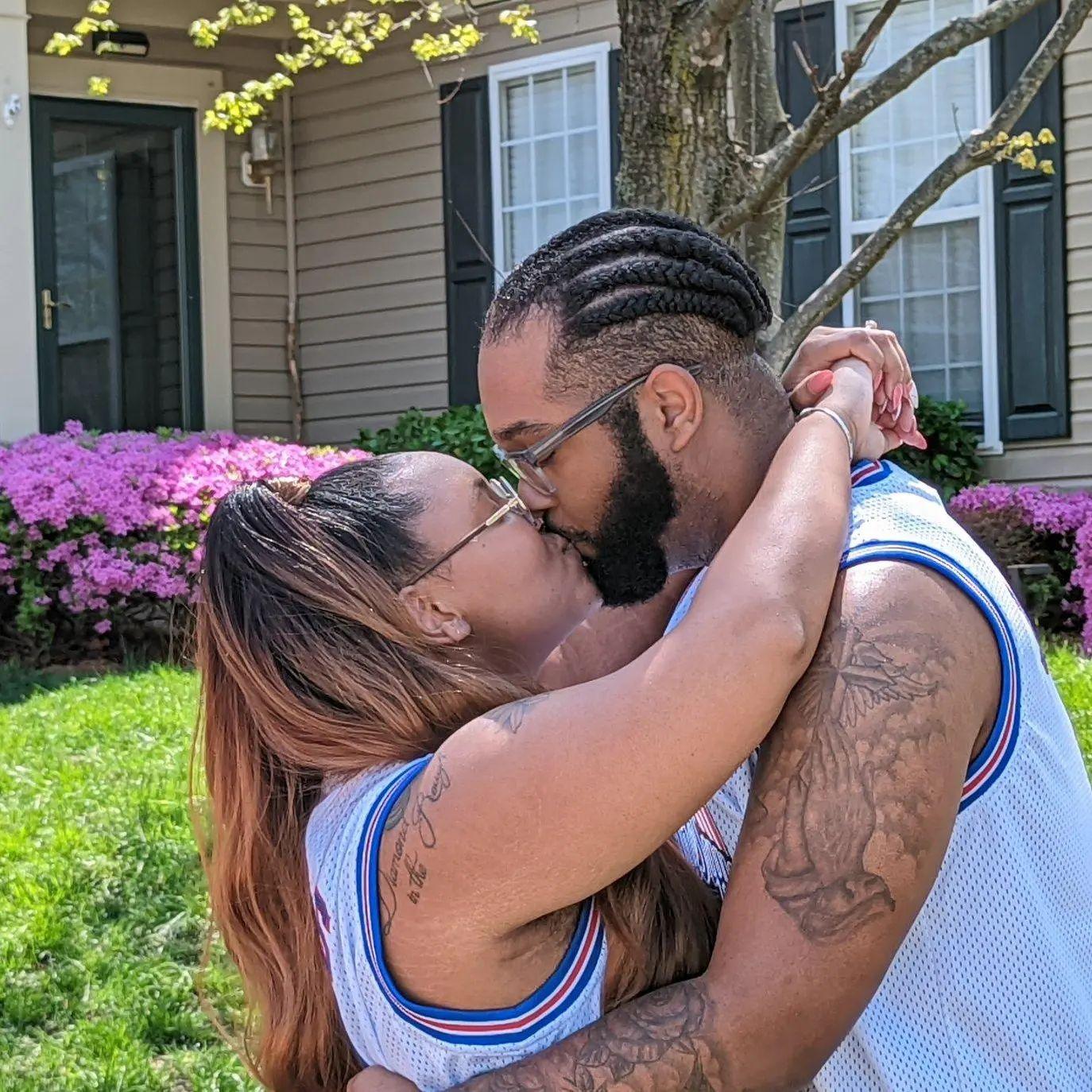This is our first anniversary picture!