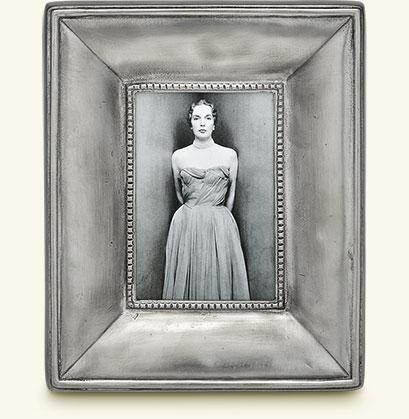 MATCH Pewter Como Rectangle Frame, Small