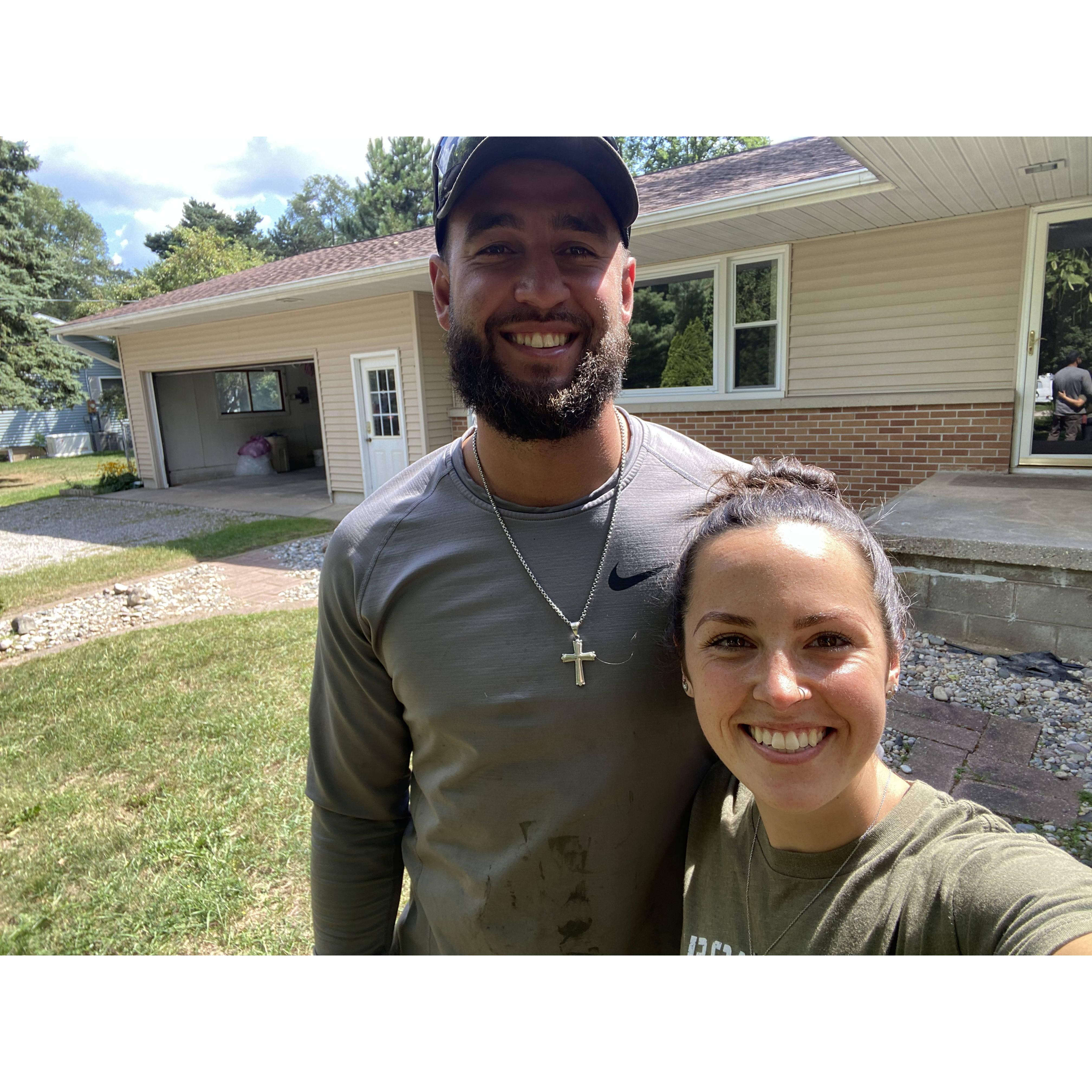 Our first home!