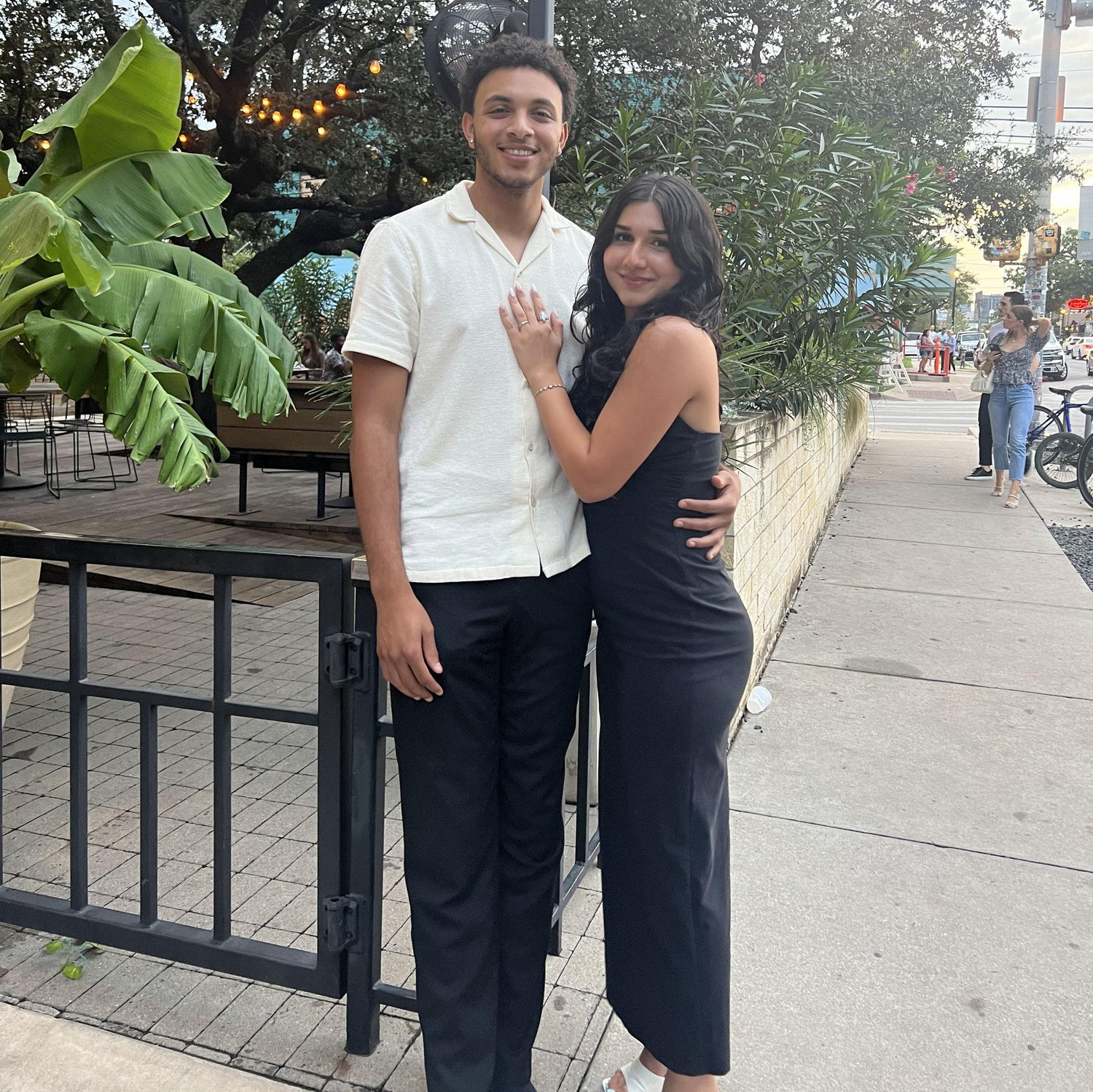 And we traveled to Austin a couple of times