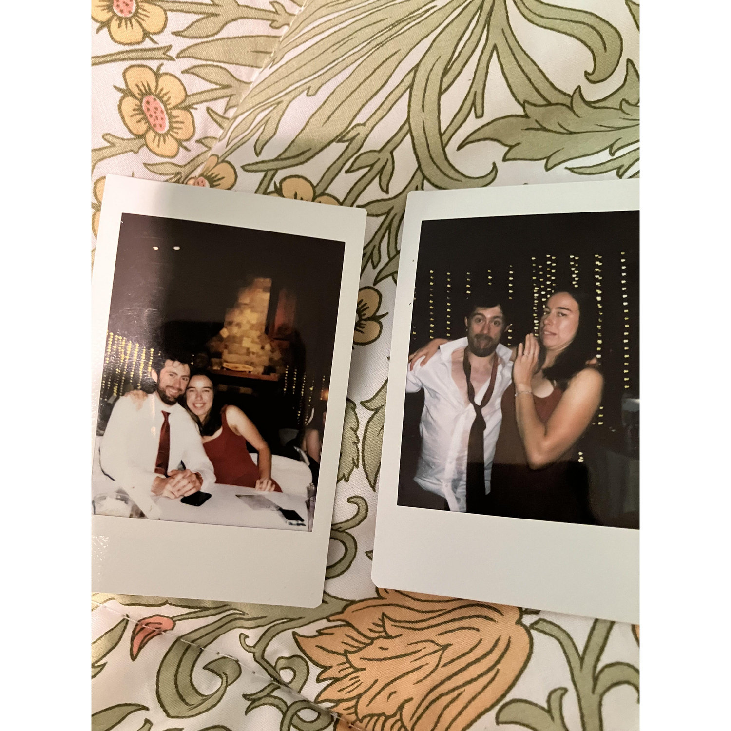 Ethan's normal trajectory at weddings.
