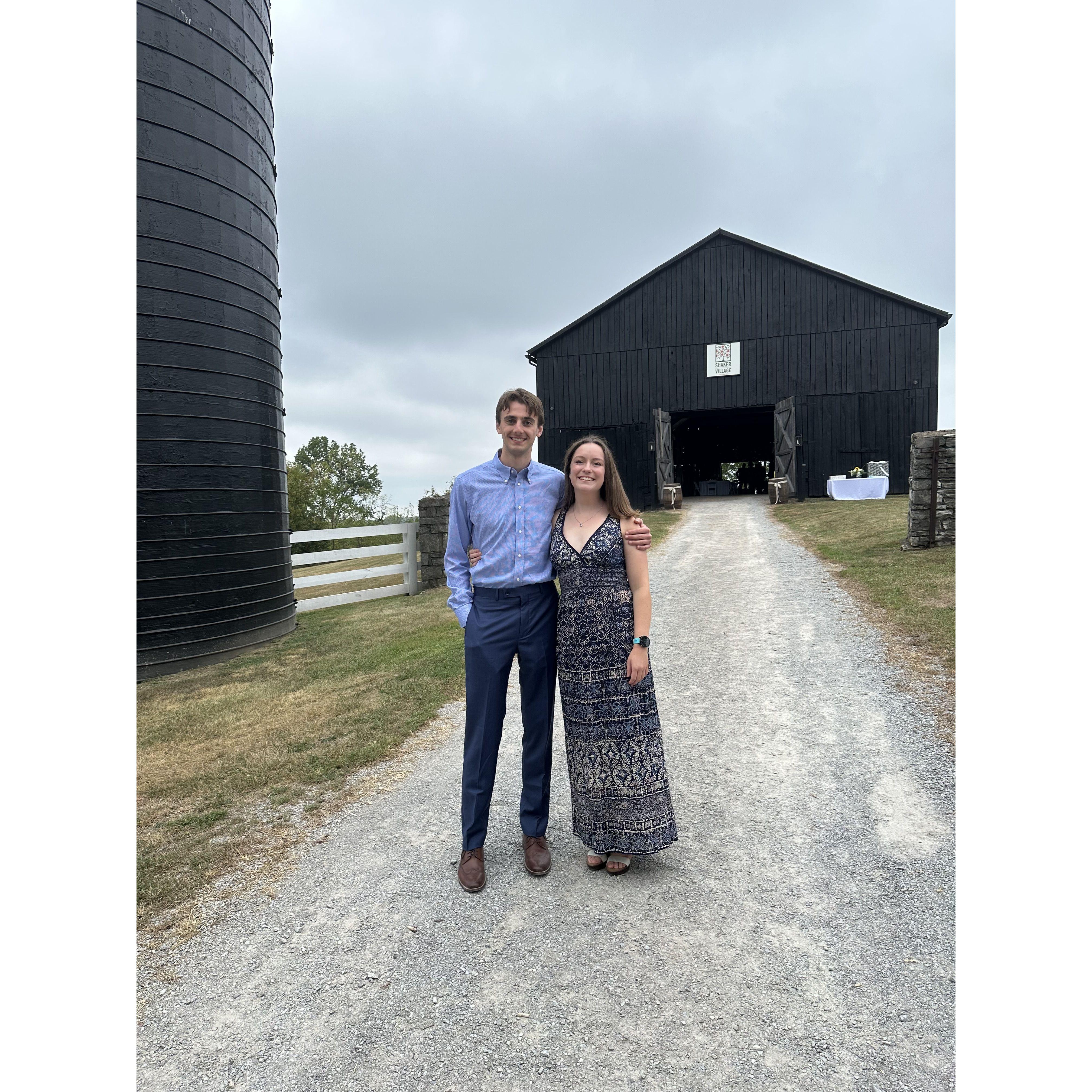 Kentucky trip for the Murray wedding.