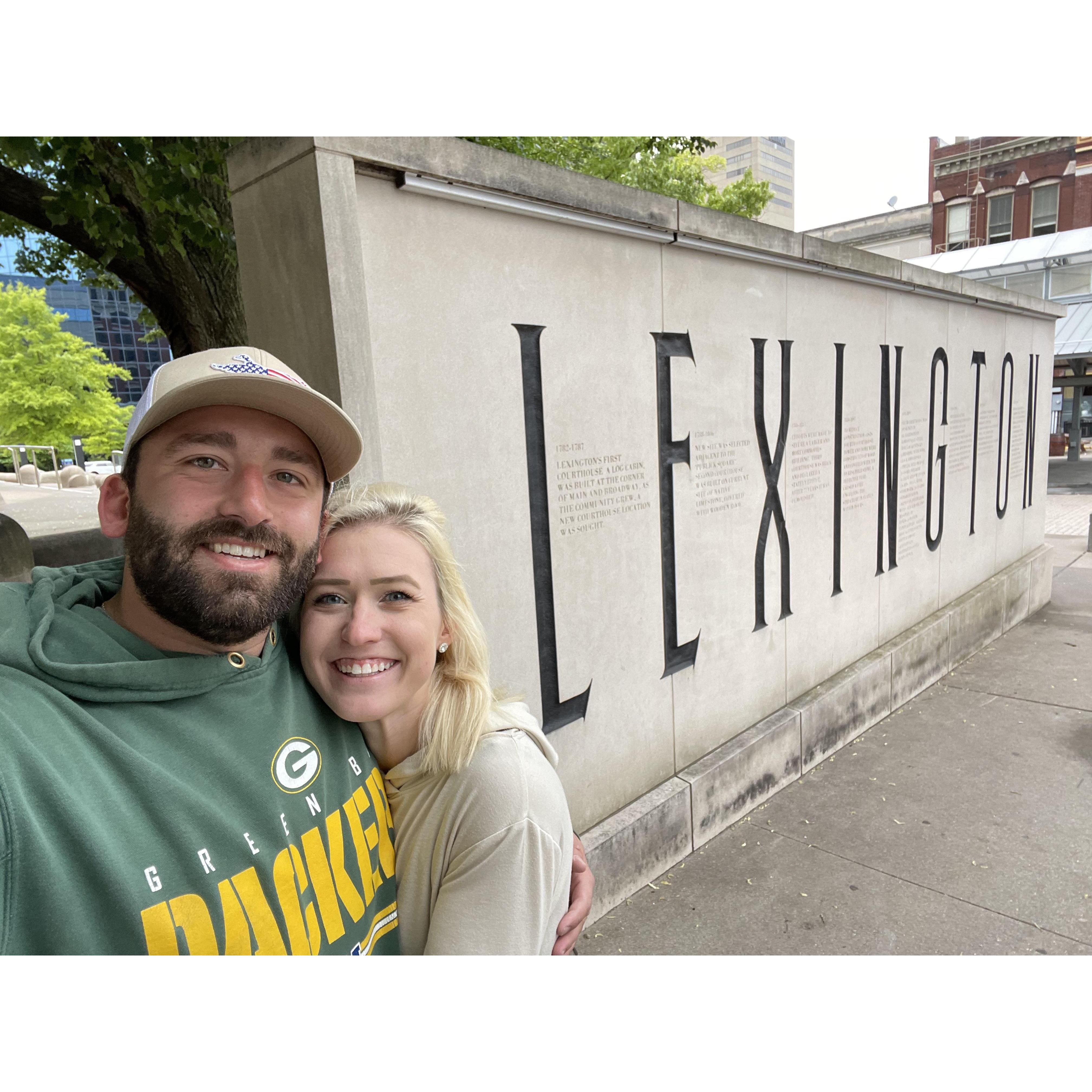 A trip to Lexington, KY for the last Zizzo-boy graduation - congrats, Tones!