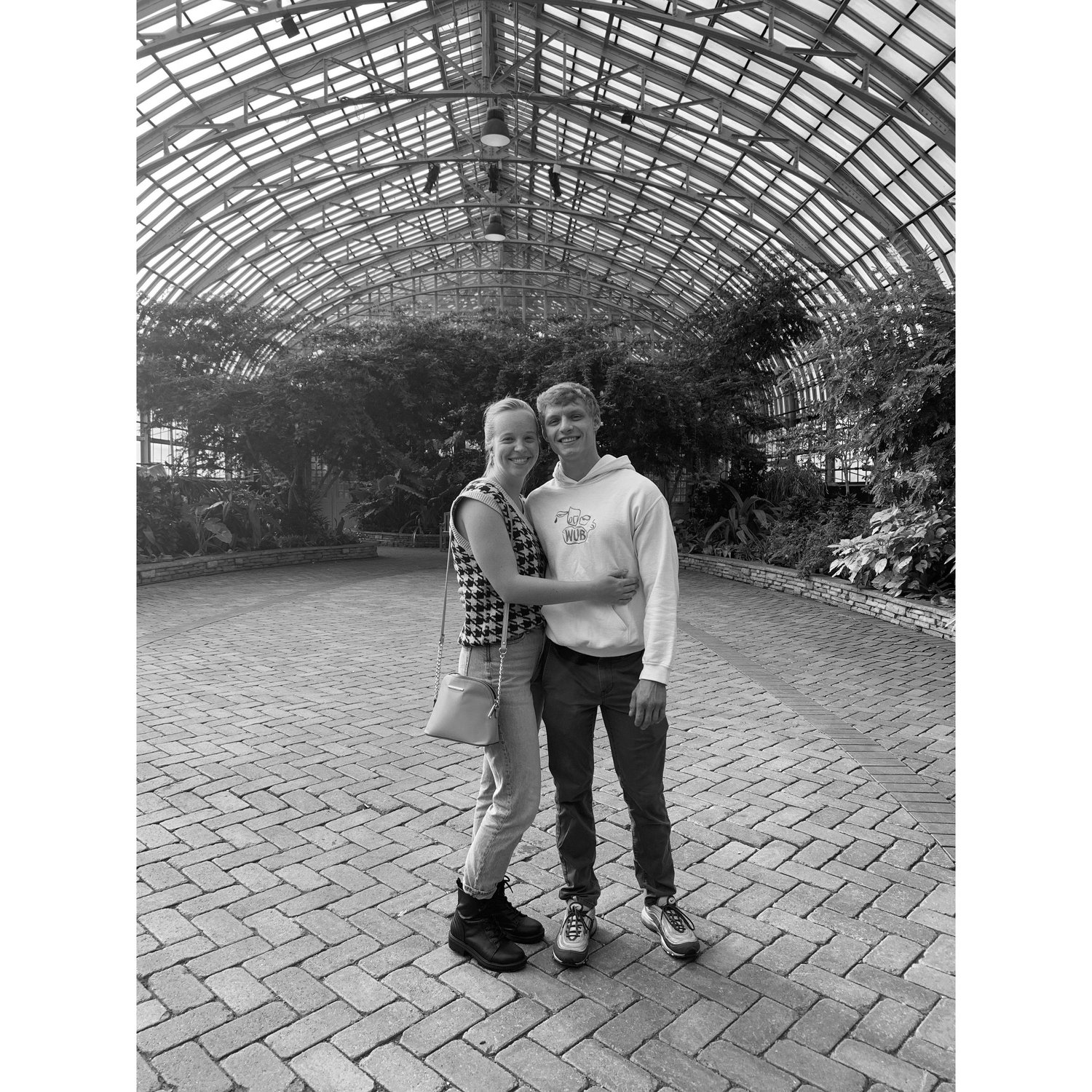 Visiting our favorite place in Chicago... the Garfield Park Conservatory!