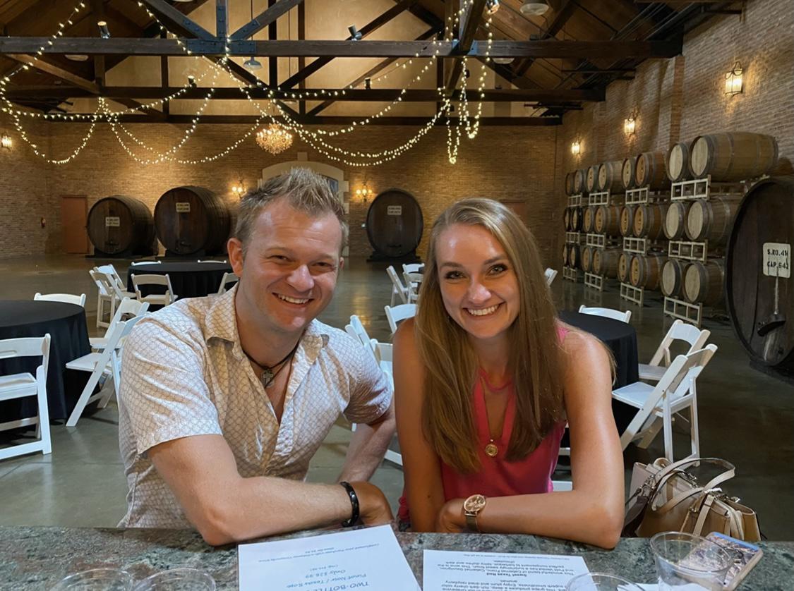 First official date. Delaney Vineyards. September 2020