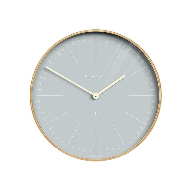 Hello Alice Wall Clock in Soft Blue