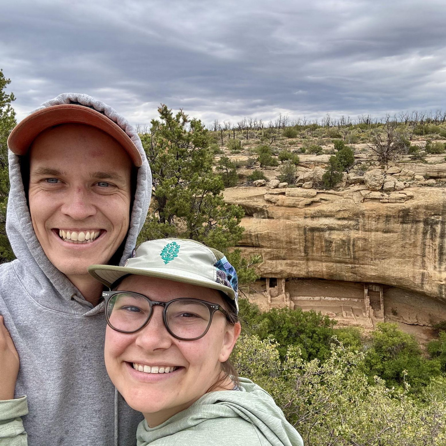 Mesa Verde National Park - the morning after we got engaged!!