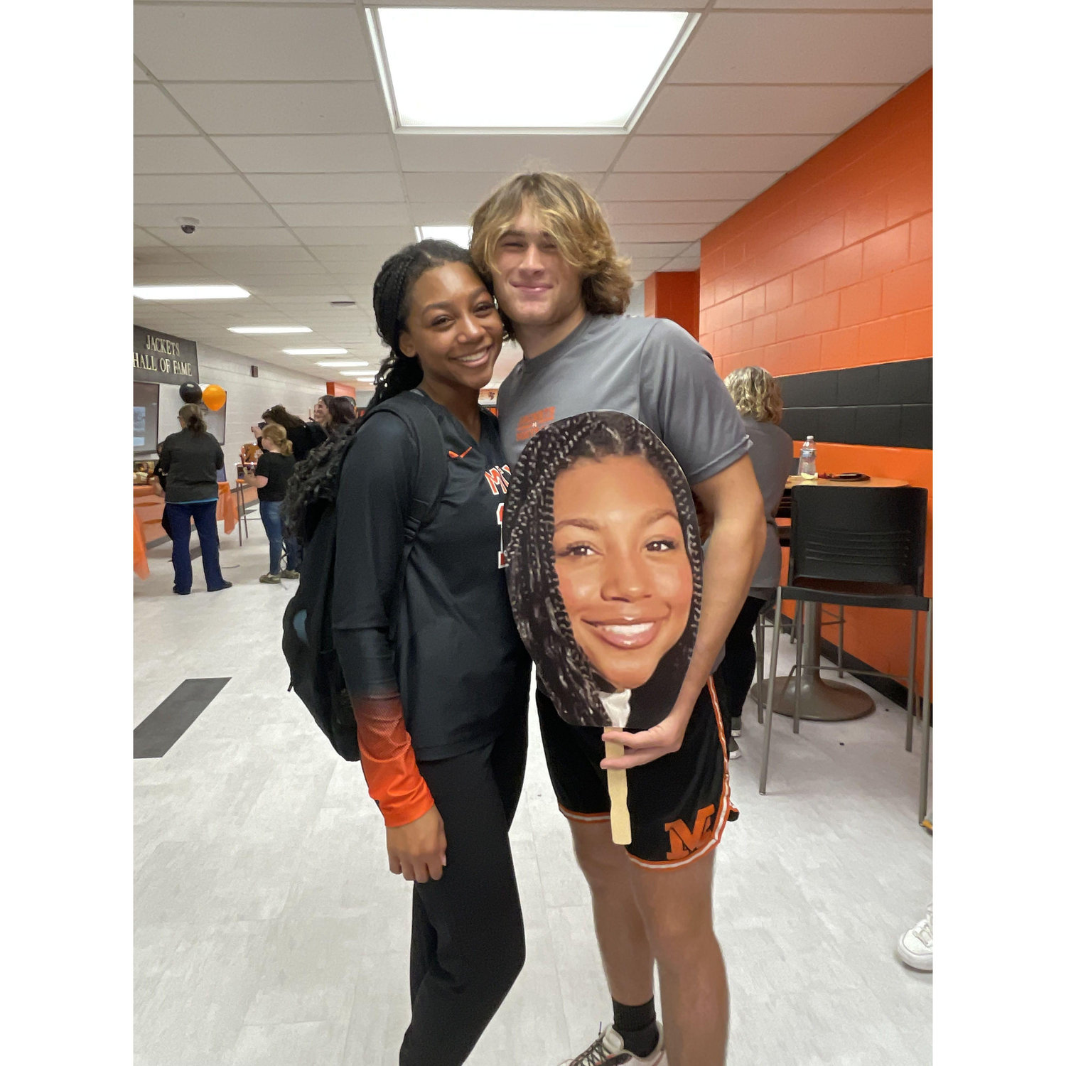 Senior night for volleyball!