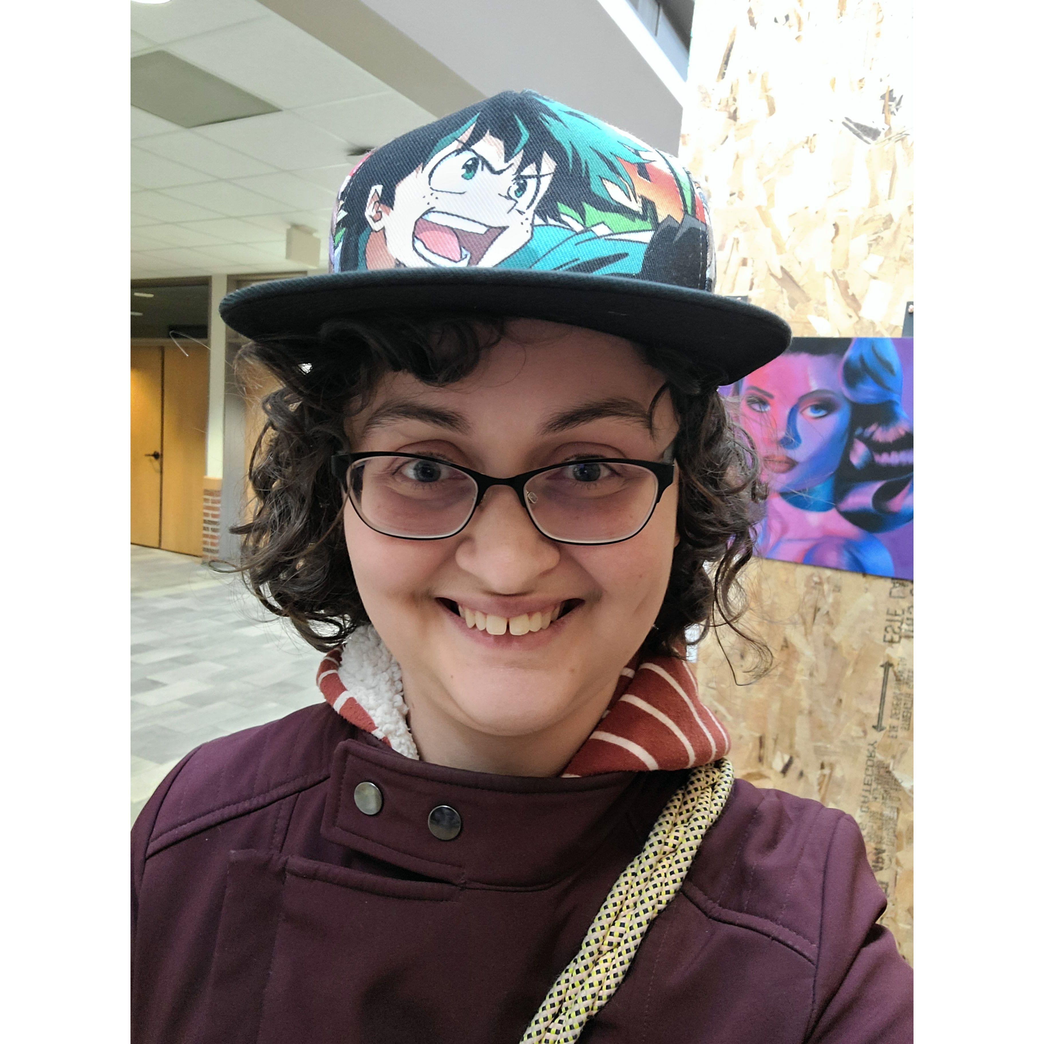 I stole his hat