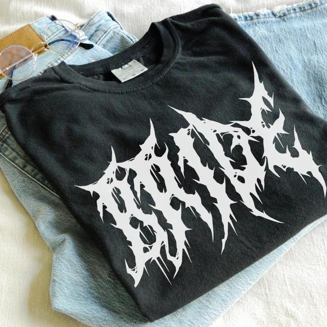 Emo Bride Shirt, Wedding Day T-shirt, Gothic Wife Gift, Engagement Gift For Her, Wedding Gift for Bride, Honeymoon Graphic Tee