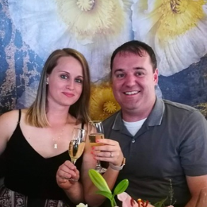 The engagement celebration in Carei, Romania.