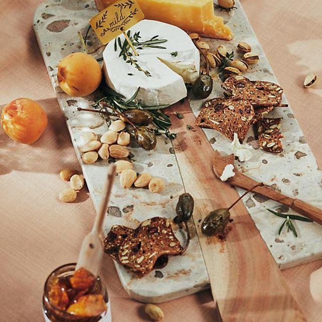 Marbled Acacia Cheese Board