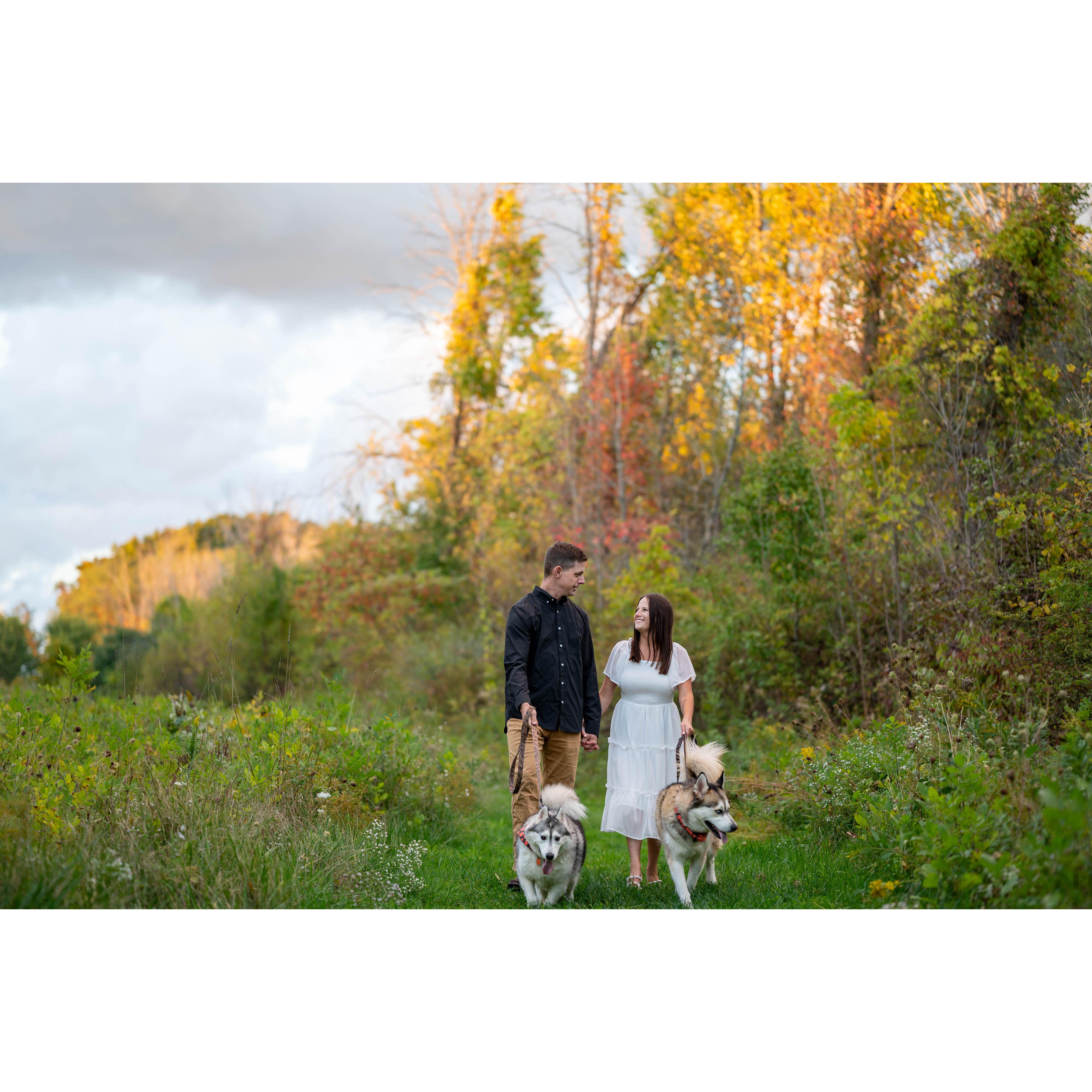 Engagement Photo Session, Webster Park Arboretum, 10.6.24