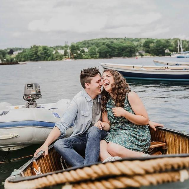 We took our pictures in Belfast, Maine. It is a gorgeous little seaport town. It was  an absolutely perfect location.