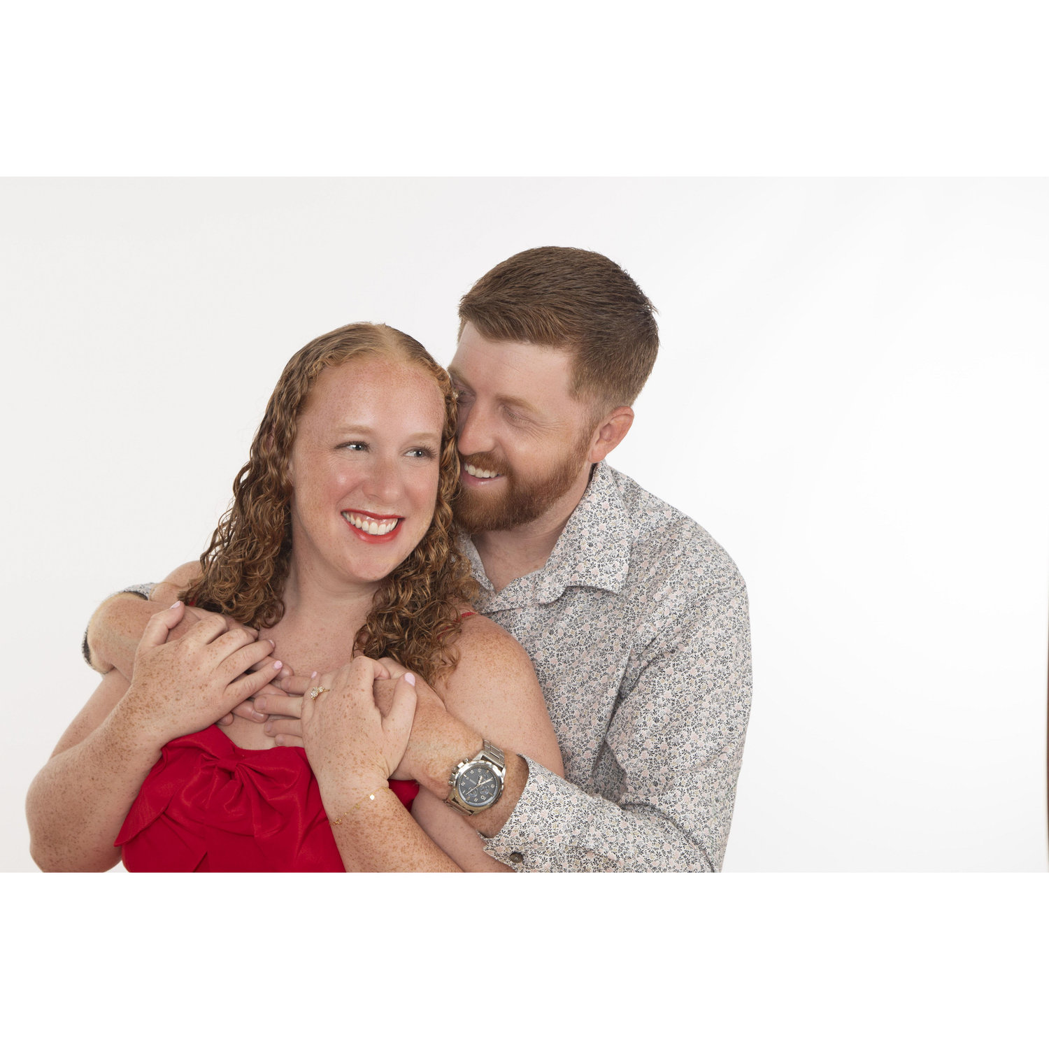 We got these photos taken the day after our engagement on the cruise!