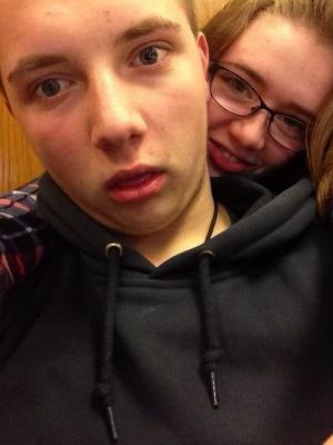 Goofy faces back in high school