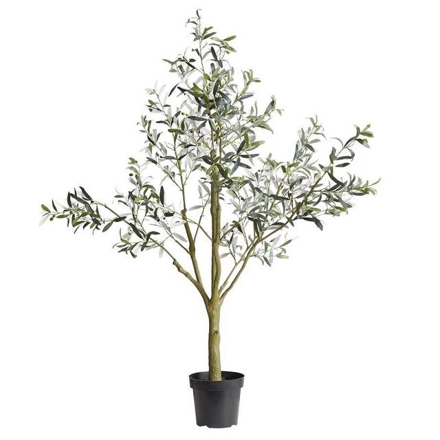 Faux Potted Olive Tree, Large