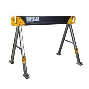 42.4 in. W x 28.8 in. H Steel Sawhorse and Jobsite Table – 1100 lb. Capacity