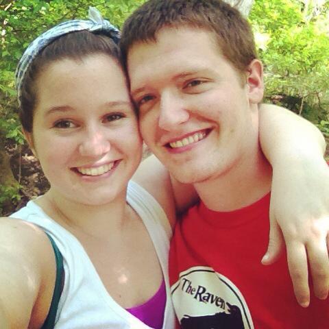 On a hike in spring 2013.