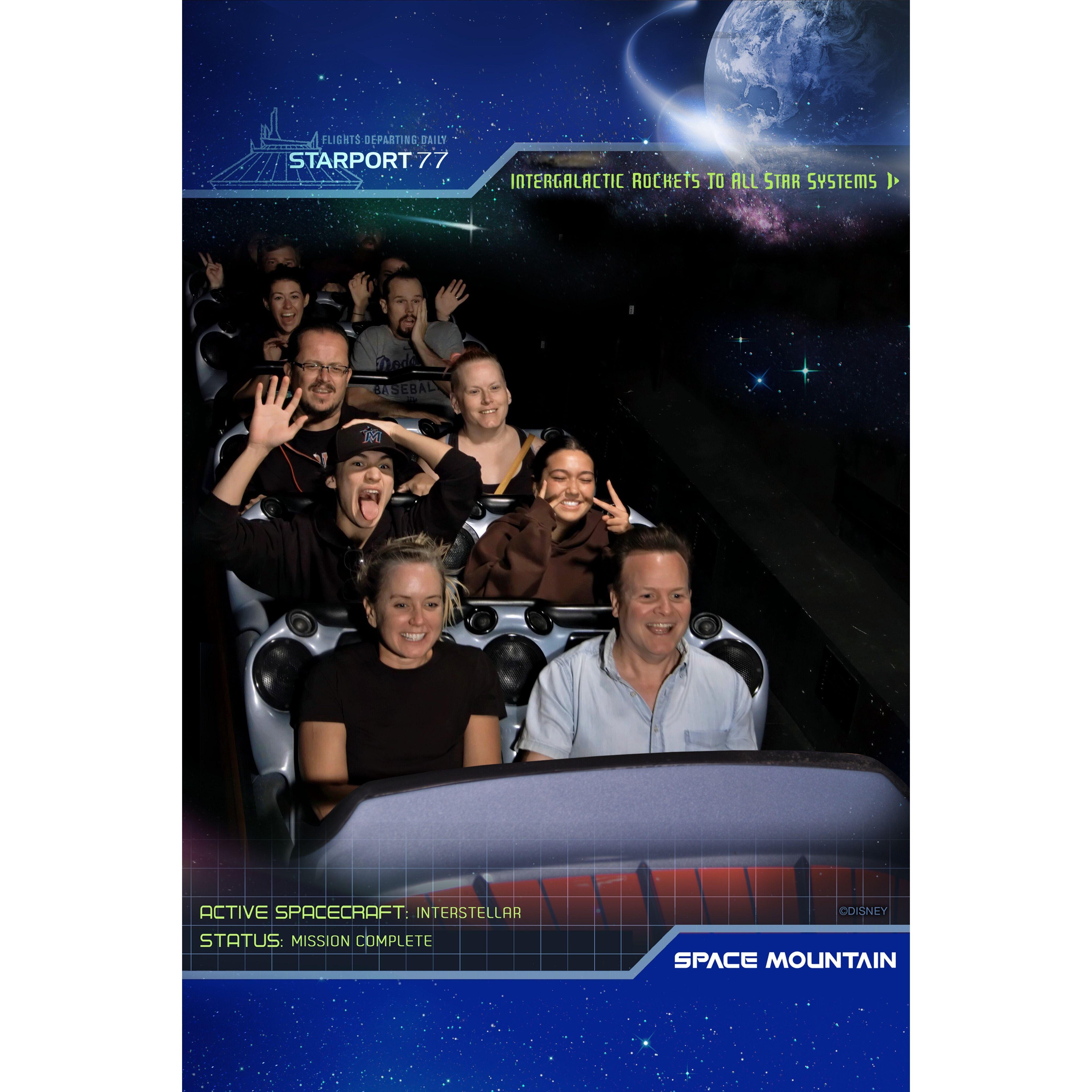 Teri's first time at DisneyLand!