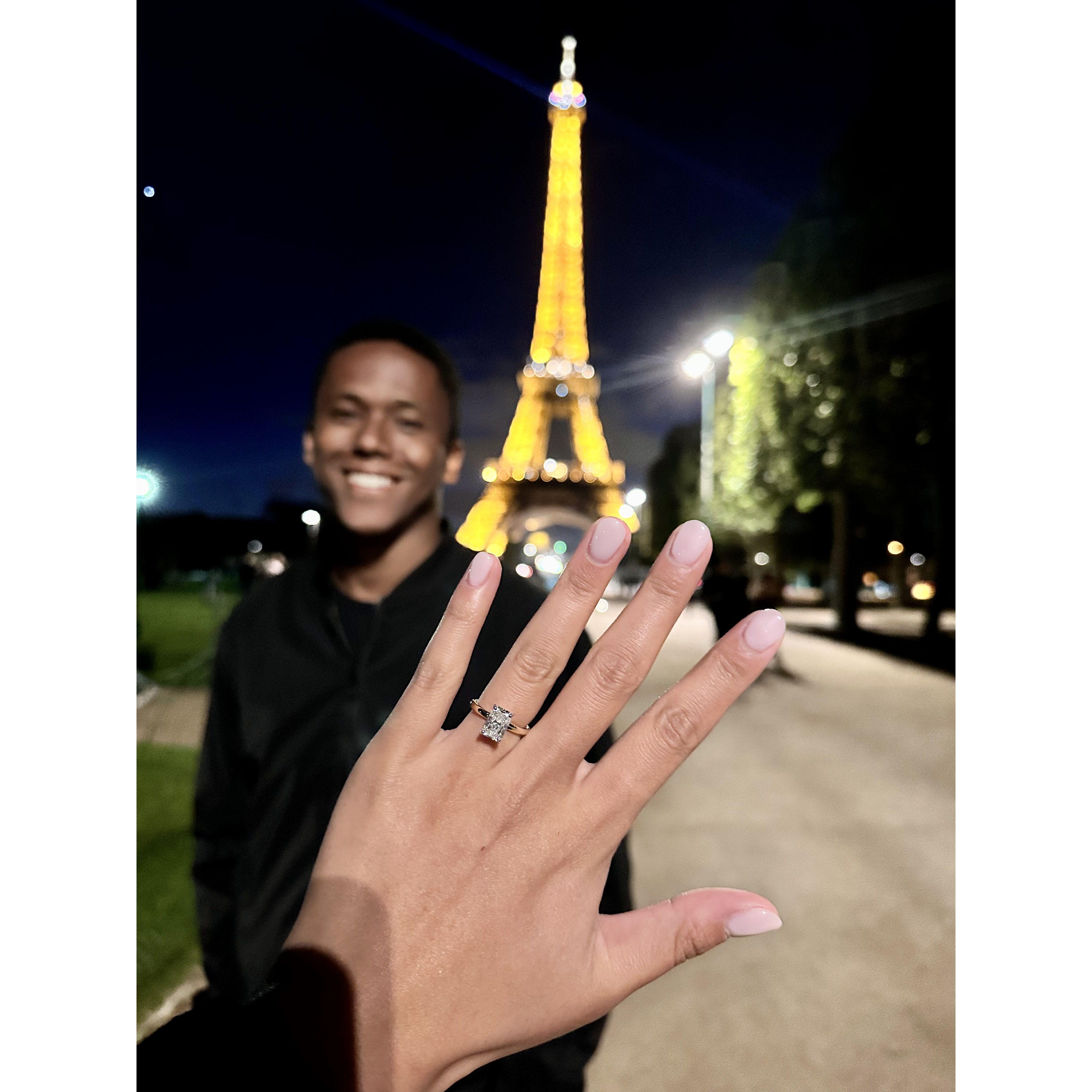 Post-engagement in Paris