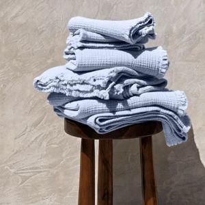Riley Four Layer Towels in Moonlight