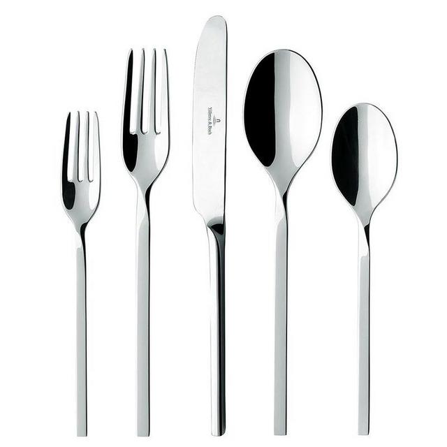 New Wave 64 Piece Flatware Set, Service for 12
