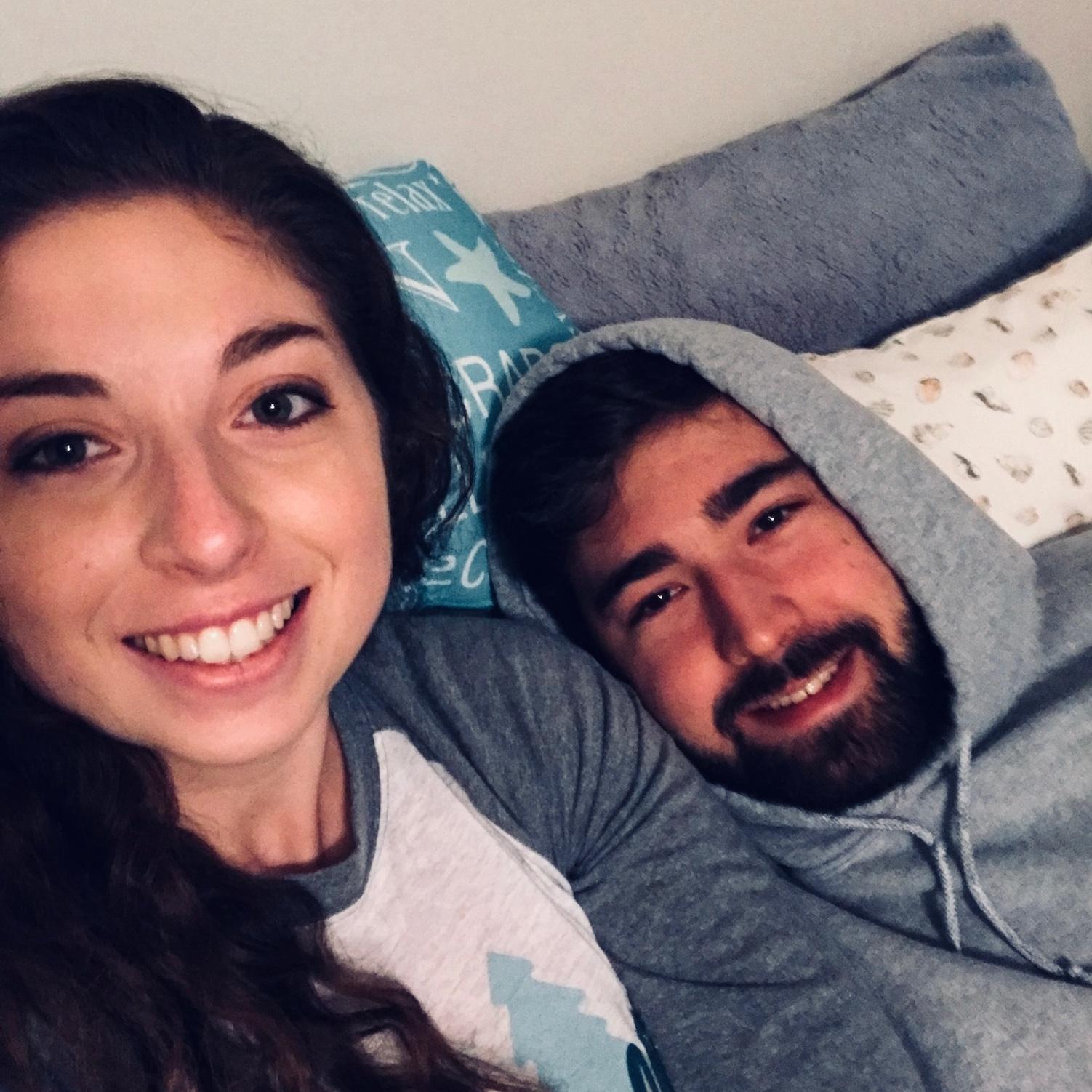 Our first photo together ❤️